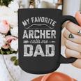 My Favorite Archer Calls Me Dad Archery Father's Day Graphic Print Coffee Mug
