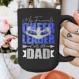 My Favorite Cheerleader Calls Me Dad Cheer Dad Fathers Day Graphic Print Coffee Mug