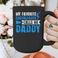 My Favorite Cheerleader Calls Me Daddy Cheer Dad Fathers Day Graphic Print Coffee Mug