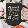 My Favorite National Guard Calls Me Dad Military Family Graphic Print Coffee Mug