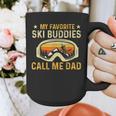 My Favorite Ski Buddies Call Me Dad Skier Skiing Lover Graphic Print Coffee Mug