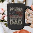 My Favorite Swimmer Calls Me Dad Fathers Day Graphic Print Coffee Mug