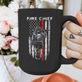 Fire Chief American Flag Gifts For Fire Chief Dad Grandpa Graphic Print Coffee Mug