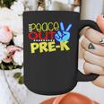 First Day Of School Shirt Peace Out Pre-K Graduation Kids So Graphic Print Coffee Mug