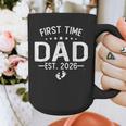 First Time Daddy New Dad Est 2026 Shirt Fathers Day Graphic Print Coffee Mug
