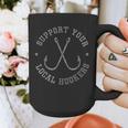 Fishing Fisherman Dad Support Your Local Hookers Small Graphic Print Coffee Mug Fishing Fisherman Dad Support Your Local Hookers Small Graphic Print Coffee Mug