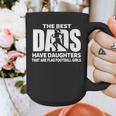 Flag Football Girl Dad Proud Father Of Girl Playing Sports Graphic Print Coffee Mug
