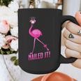 Flamingo Nailed It Graduation Flamingo Graphic Print Coffee Mug