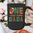 Football 1st Year One Down Dada Birthday For Dad Daddy Graphic Print Coffee Mug
