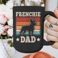 Frenchie Dad Retro French Bulldog Lover Daddy Men Graphic Print Coffee Mug