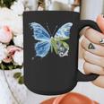 Frutiger Aero Aesthetic Butterfly Computer Fishes Scenery Graphic Print Coffee Mug