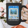 Frutiger Aero Aesthetic Tech Computer Aquarium Tarot Card Graphic Print Coffee Mug