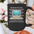 Frutiger Aero Aesthetic Tech The Future That Was Promised Graphic Print Coffee Mug