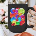 Frutiger Aero Aesthetic Tech Orb Pattern Heart Cherry Lips Graphic Print Coffee Mug