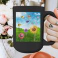 Frutiger Aero Aesthetic Tech Scenery Fishes Sunflower Graphic Print Coffee Mug Frutiger Aero Aesthetic Tech Scenery Fishes Sunflower Graphic Print Coffee Mug