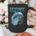 Frutiger Aero Splashy Dolphin Y2k Aesthetic Graphic Graphic Print Coffee Mug