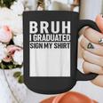 Funny College School Graduation 2025 I Graduated Sign My Graphic Print Coffee Mug