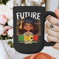 Future HBCU Grad Afro Girl College Graduation Kids Graphic Print Coffee Mug