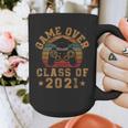 Game Over Class Of 2021 Senior 21 Graduation Video Gamer Graphic Print Coffee Mug