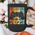 GAME OVER Class Of 2023 Video Games Vintage Graduation Gamer Graphic Print Coffee Mug
