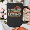 Gardener Dad The Man The Myth The Gardening Legend Graphic Print Coffee Mug
