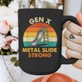 Gen X Slide Strong Generation X Gen Xer Nostalgia Graphic Print Coffee Mug