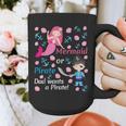 Gender Reveal Party Shirt Mermaid Or Pirate Dad Wants Pirate Graphic Print Coffee Mug