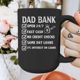 Girl Father's Day Daddy & Dad Of Girls Outnumbered Graphic Print Coffee Mug