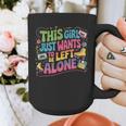 This Girl Just Wants To Be Left Alone Retro Nostalgia Graphic Print Coffee Mug