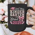 Girls Little Miss Kindergarten Grad 2025 Coquette Graduation Graphic Print Coffee Mug