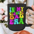 In My Glowing Dad Era Groovy Colorful Bright Graphic Print Coffee Mug