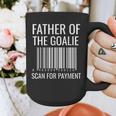 Goalie Dad Shirt Hockey Dad Shirt Hockey Goalie Graphic Print Coffee Mug