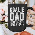 Goalie Dad Shirt Men Fathers Day Goalie Dad Graphic Print Coffee Mug