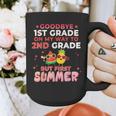 Goodbye 1st Grade Graduation To 2nd Grade Hello Summer Graphic Print Coffee Mug