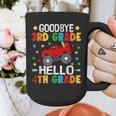 Goodbye 3rd Grade Hello 4th Grade Graduation 2024 Graphic Print Coffee Mug