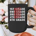 Goodbye 4th Grade Graduation Last Day School Hello 5th Grade Graphic Print Coffee Mug