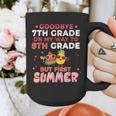 Goodbye 7th Grade Graduation To 8th Grade Hello Summer Graphic Print Coffee Mug