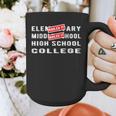 Goodbye 8th Grade Graduate Middle School Graduation Graphic Print Coffee Mug