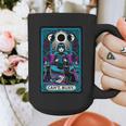 Gothic Girl Tarot Card Introverted Reader And Reading Graphic Print Coffee Mug Gothic Girl Tarot Card Introverted Reader And Reading Graphic Print Coffee Mug