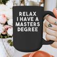 Grad School Graduation For Him Her Masters Degree Graphic Print Coffee Mug