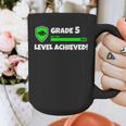 Grade 5 Level Achieved Video Gamer 5th Grade Graduation Graphic Print Coffee Mug