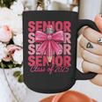 Graduate 2025 For Senior 2025 Graduation Coquette Pink Bow Graphic Print Coffee Mug