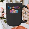 Graduate 2025 Tie Dye Graduation 2025 Class Of 2025 Senior Graphic Print Coffee Mug