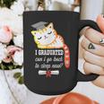 I Graduated Can I Go Back To Sleep Now Graduation Graphic Print Coffee Mug