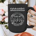Graduation 2024 Rock & Roll Style Senior Graphic Print Coffee Mug