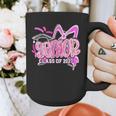Graduation 2027 Senior 2027 Class Of 2027 Coquette Pink Girl Graphic Print Coffee Mug