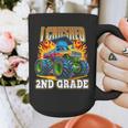 Graduation 2nd Grade Monster Truck Boys I Crushed Grad Graphic Print Coffee Mug