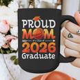 Graduation Basketball Retro Proud Mom Of A 2026 Graduate Graphic Print Coffee Mug