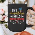 Graduation Bye Elementary Hello Middle School Graduate Graphic Print Coffee Mug