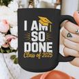 Graduation Class Of 2025 I Am So Done Senior Student Graphic Print Coffee Mug